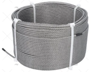 CABLE 7×19 INOX 5,00mm 100m CABLE 7×19 INOX 5,00mm 100m