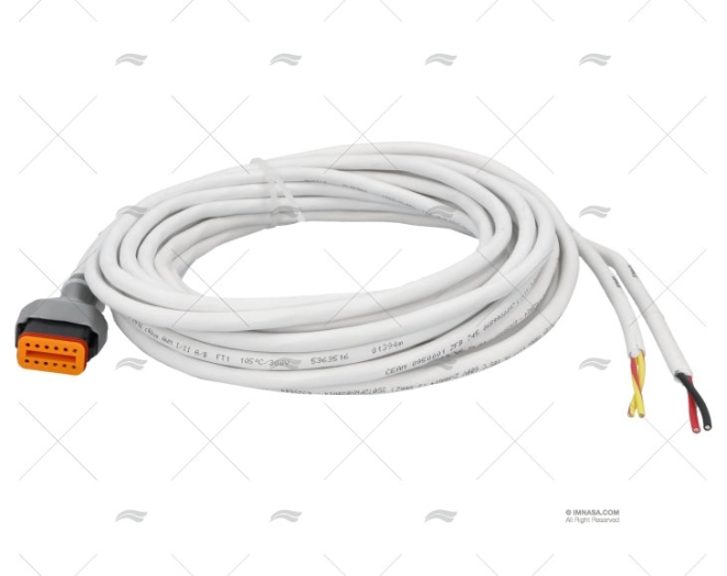 CABLE BATERIA Y BLOQUEO ARRANQUE DE 20′ ZF CABLE BATERIA Y BLOQUEO ARRANQUE DE 20′ ZF