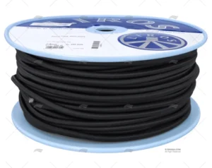 CABO SHOCK CORD 08mm NEGRO    100m LIROS