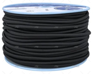 CABO SHOCK CORD 10mm NEGRO    100m LIROS