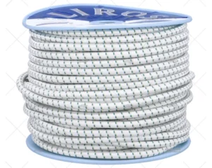 CABO SHOCK CORD 12mm BLANCO   100m LIROS