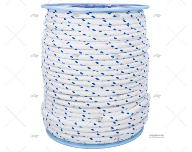 CABO STANDARD 12mm BLANCO/AZUL 200m LIROS CABO STANDARD 12mm BLANCO/AZUL 200m LIROS