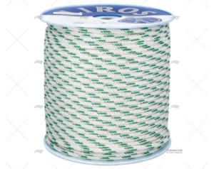 CABO TOP-CRUISING 10mm BLANCO/VERDE 200m LIROS