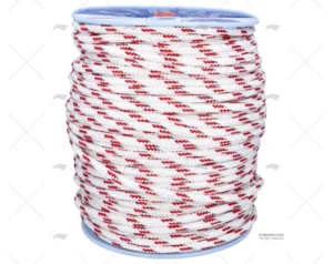 CABO TOP-CRUISING 12mm BLANCO/ROJO 200m LIROS