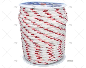 CABO TOP-CRUISING 16mm BLANCO/ROJO 100m LIROS
