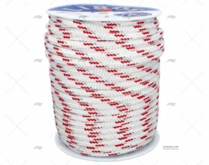 CABO TOP-CRUISING 18mm BLANCO/ROJO 100m LIROS