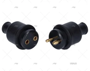 CONECTOR AEREO REDONDA 20mm 2P CONECTOR AEREO REDONDA 20mm 2P