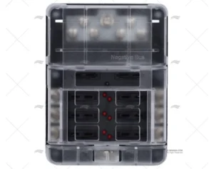CAJA PORTA FUSIBLES 6P + BUSBAR CAJA PORTA FUSIBLES 6P + BUSBAR