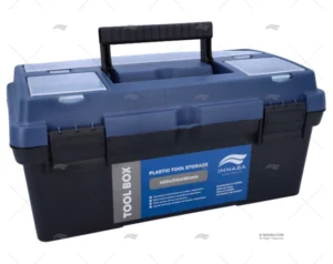 CAJA PORTAHERRAMIENTAS AZUL 40X21X18.5CM CAJA PORTAHERRAMIENTAS AZUL 40X21X18.5CM