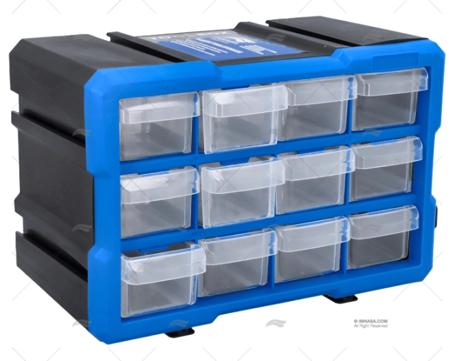 CAJA PORTAOBJETOS AZUL 12C.29.5X19.5X16 CAJA PORTAOBJETOS AZUL 12C.29.5X19.5X16