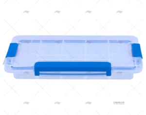 CAJA PORTAOBJETOS AZUL 15C.23X12X3.7CM CAJA PORTAOBJETOS AZUL 15C.23X12X3.7CM