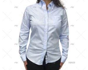 CAMISA M/L M AZUL L MUJER CAMISA M/L M AZUL L MUJER
