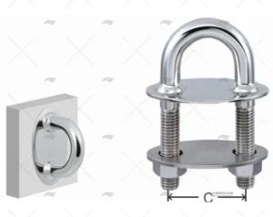 CANCAMO HD INOX SS 304 1/2″ MARINE TOWN