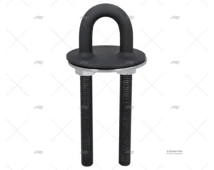 CANCAMO HD NEGRO LARGO 16mm INOX 316 MARINE TOWN