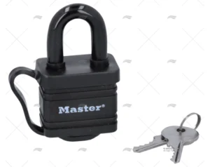 CANDADO 40mm PROTECCION TERMOPLAST MASTER LOCK CANDADO 40mm PROTECCION TERMOPLAST MASTER LOCK