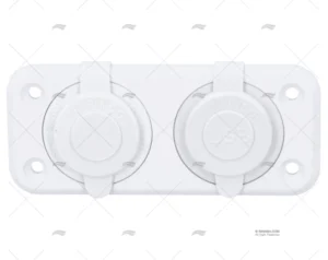 CLAVIJA COMBO MECHERO USB 12V BLANCO MARINCO CLAVIJA COMBO MECHERO USB 12V BLANCO MARINCO