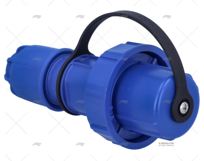 CLAVIJA ELEC. MACHO ESTANCA IP68 AZUL CLAVIJA ELEC. MACHO ESTANCA IP68 AZUL