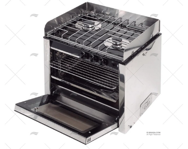COCINA 2 FOGONES CON HORNO 500x410x390 CAN COCINA 2 FOGONES CON HORNO 500x410x390 CAN