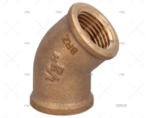CODO BRONCE H-H 45º 1/2″ GUIDI CODO BRONCE H-H 45º 1/2″ GUIDI