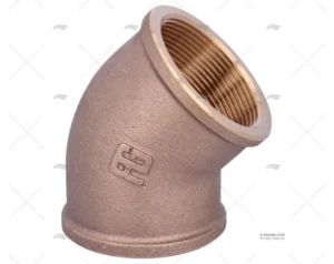 CODO BRONCE H-H 45º 2″ GUIDI CODO BRONCE H-H 45º 2″ GUIDI
