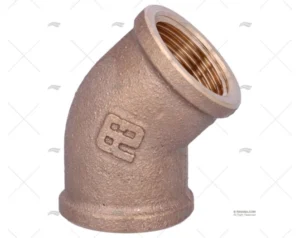CODO BRONCE H-H 45º 3/4″ GUIDI CODO BRONCE H-H 45º 3/4″ GUIDI
