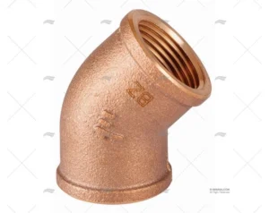 CODO BRONCE H-H 45º 3/8″ GUIDI CODO BRONCE H-H 45º 3/8″ GUIDI