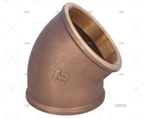 CODO BRONCE H-H 45º 4″ GUIDI CODO BRONCE H-H 45º 4″ GUIDI