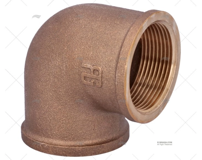 CODO BRONCE H-H 90º 1″1/2 GUIDI CODO BRONCE H-H 90º 1″1/2 GUIDI