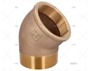 CODO BRONCE M-H 45º 3″ GUIDI CODO BRONCE M-H 45º 3″ GUIDI