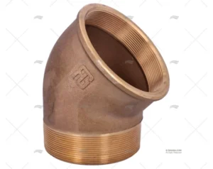 CODO BRONCE M-H 45º 4″ GUIDI CODO BRONCE M-H 45º 4″ GUIDI