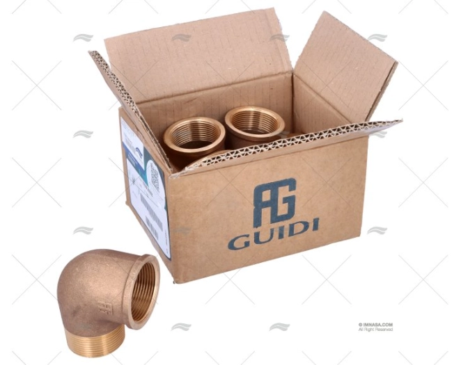 CODO BRONCE M-H 90º 1″1/2 GUIDI (5) CODO BRONCE M-H 90º 1″1/2 GUIDI (5)