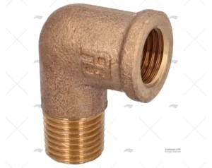 CODO BRONCE M-H 90º 1/4″ GUIDI CODO BRONCE M-H 90º 1/4″ GUIDI