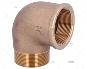 CODO BRONCE M-H 90º 2″ GUIDI CODO BRONCE M-H 90º 2″ GUIDI