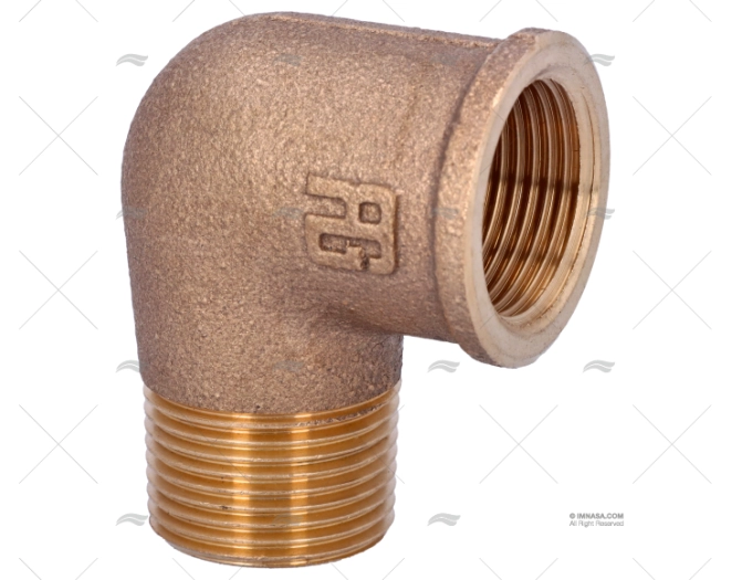 CODO BRONCE M-H 90º 3/4″ GUIDI CODO BRONCE M-H 90º 3/4″ GUIDI