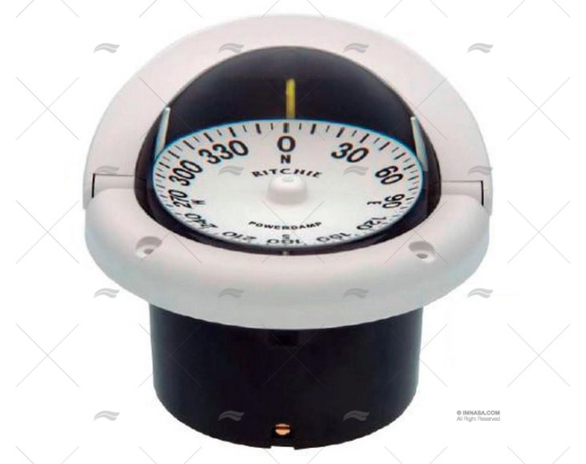 COMPAS HELMSMAN HF-742W BLANCO RITCHIE NAVIGATION COMPAS HELMSMAN HF-742W BLANCO RITCHIE NAVIGATION