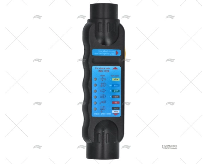 COMPROBADOR CONEX. 7 PIN REMOLQUE 12V COMPROBADOR CONEX. 7 PIN REMOLQUE 12V