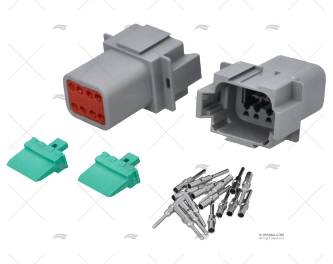 CONECTOR HEMBRA DT 8 PINS IP67 (2) CONECTOR HEMBRA DT 8 PINS IP67 (2)