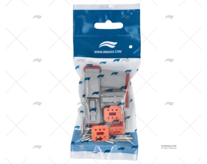 CONECTOR MACHO DT 6 PINS IP67 (4) - Imagen 2
