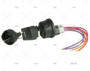 CONTACTO LLAVE 4 POS OFF-ON-START 12/12V BEP CONTACTO LLAVE 4 POS OFF-ON-START 12/12V BEP
