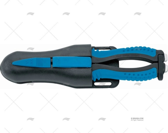CUCHILLO TIJERA C/FUN AZUL 20-H10cm MAC COLTELLERIE - Imagen 2