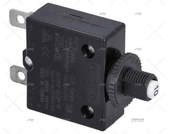 DISYUNTOR TERMICO UL CSA 10A CARLINGSWITCH DISYUNTOR TERMICO UL CSA 10A CARLINGSWITCH