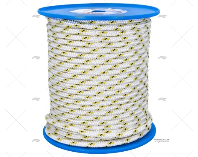 DRIZA FASTNET 12mm BLANCO/AMARILLO MEYER DRIZA FASTNET 12mm BLANCO/AMARILLO MEYER