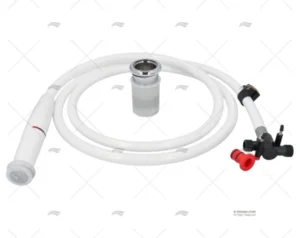 DUCHA TWIST C/BASE RECTA MEZCLADOR 2,5m WHALE DUCHA TWIST C/BASE RECTA MEZCLADOR 2,5m WHALE