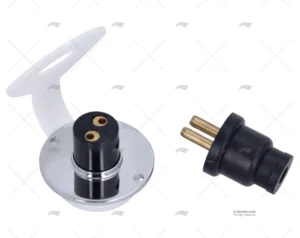 ENCHUFE CUBIERTA 2 PIN CON BASE ENCHUFE CUBIERTA 2 PIN CON BASE