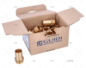 ENTRONQUE BRONCE 1″x30mm GUIDI (20) ENTRONQUE BRONCE 1″x30mm GUIDI (20)