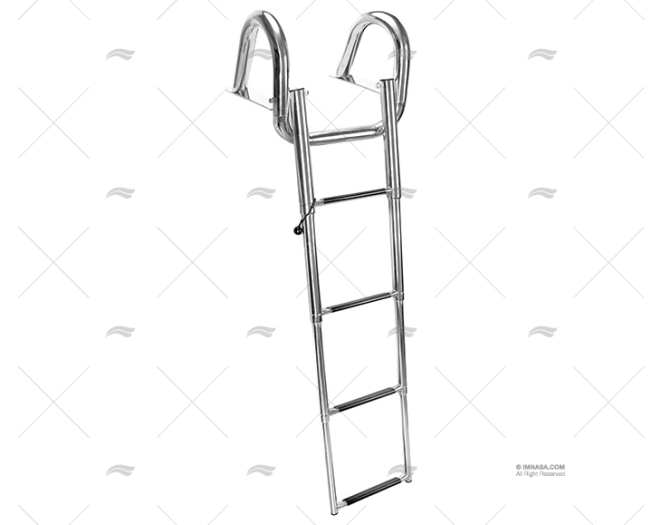 ESCALERA 4 PELD. TELESCOPICA AGARRADEROS IMNASA ESCALERA 4 PELD. TELESCOPICA AGARRADEROS IMNASA