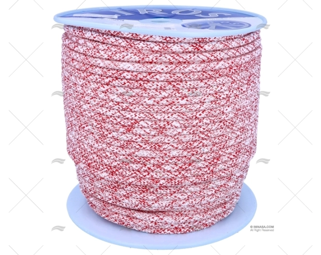 ESCOTA TOP GRIP 14mm BLANCO/ROJO 150m LIROS ESCOTA TOP GRIP 14mm BLANCO/ROJO 150m LIROS