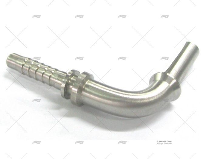 ESPIGA TUBO CURVO 90 T1/4 – D. 8 INOX ESPIGA TUBO CURVO 90 T1/4 – D. 8 INOX