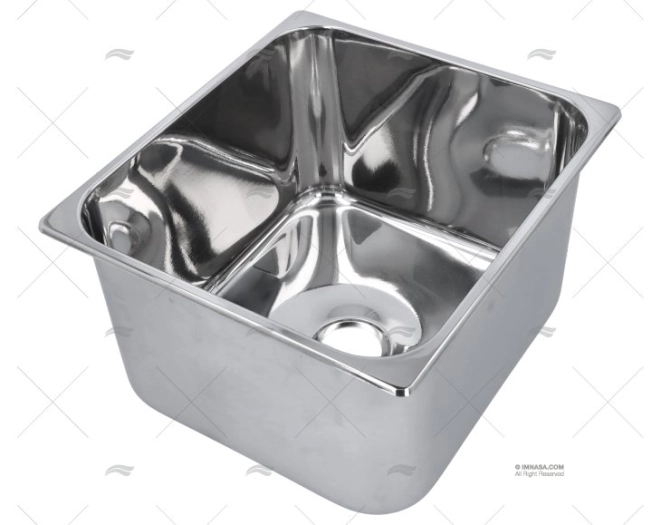 FREGADERO RECTANGULAR INOX 350 x 320 mm BARKA FREGADERO RECTANGULAR INOX 350 x 320 mm BARKA
