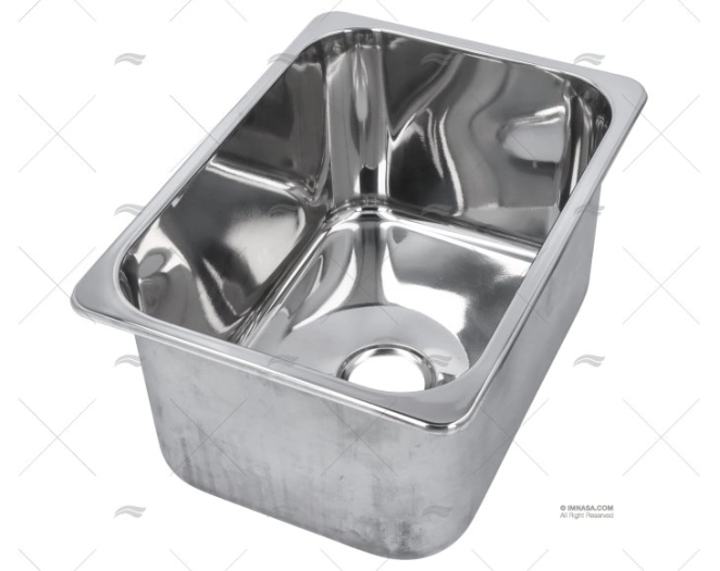 FREGADERO RECTANGULAR INOX 360 x 265 mm BARKA FREGADERO RECTANGULAR INOX 360 x 265 mm BARKA